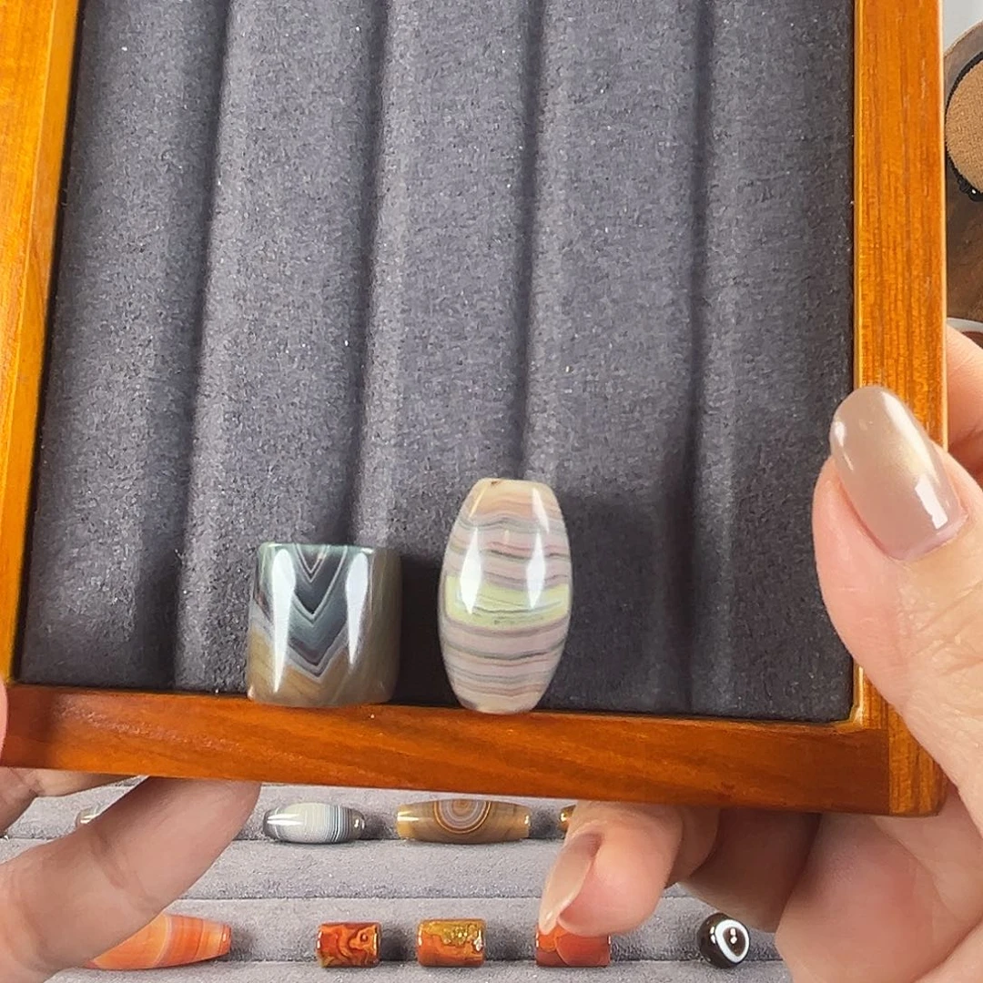 煎****玛瑙/玉髓合金颈饰