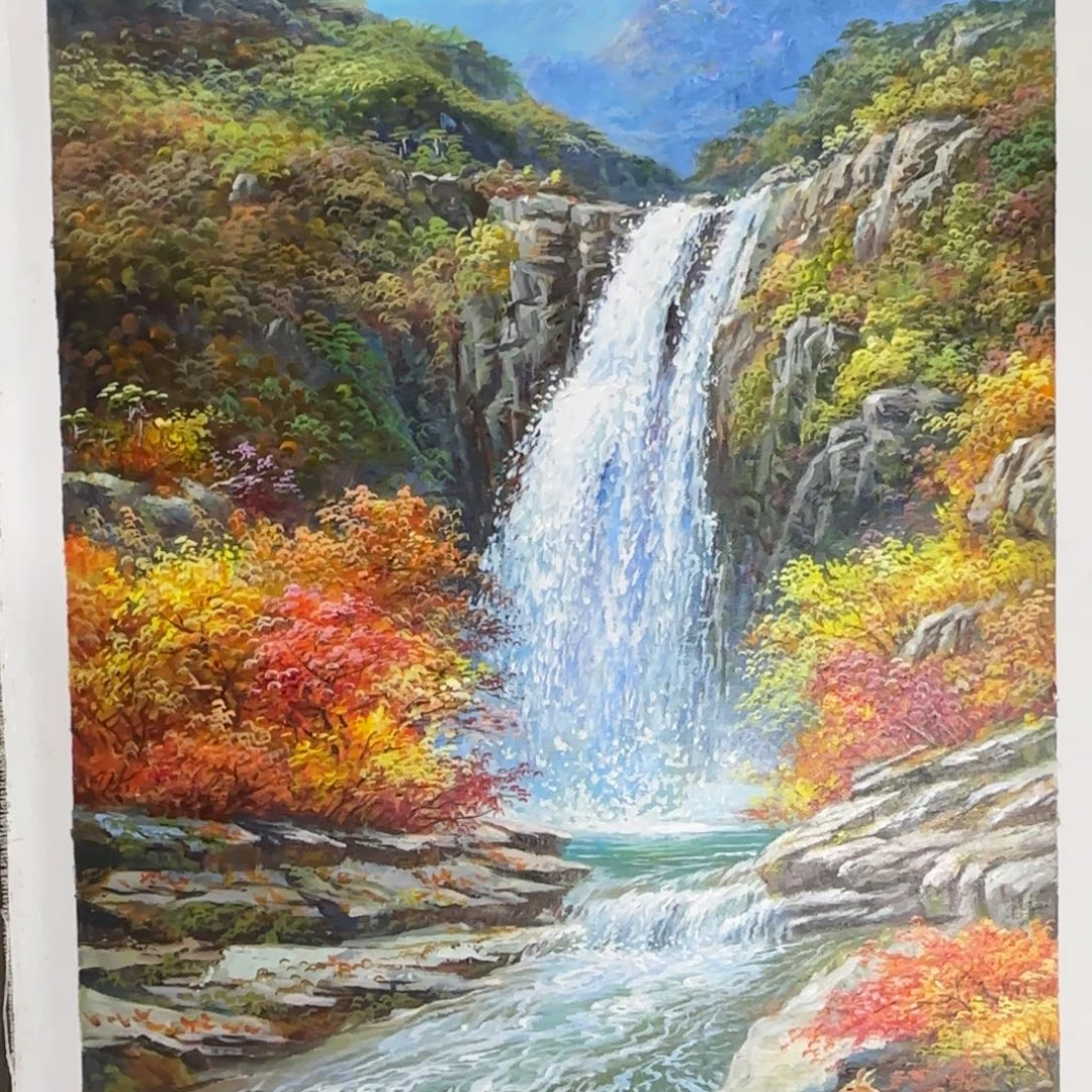 油画加油加油努力加油加油