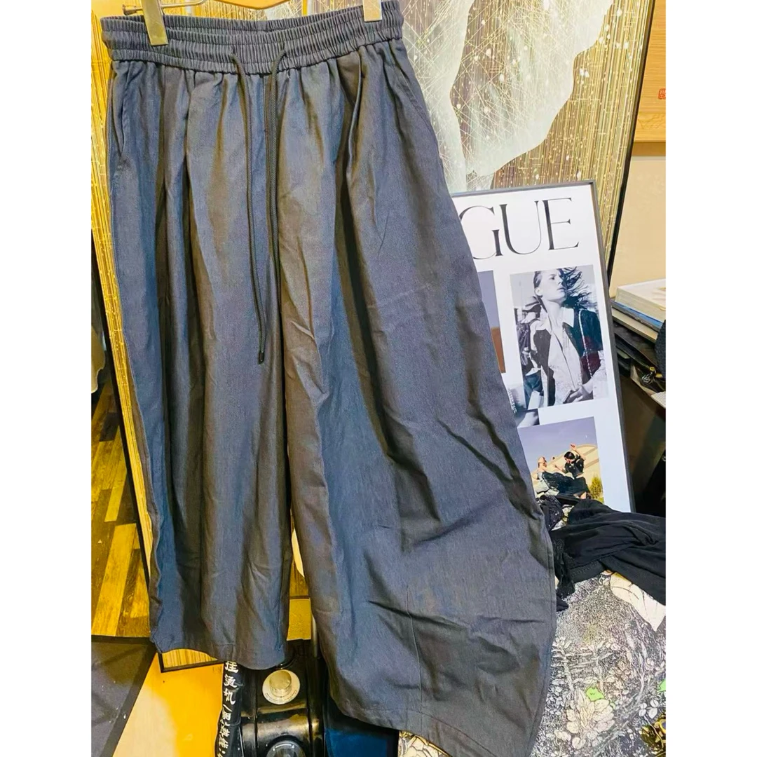 2025秋季新款韩系阔腿简约时尚百搭女装休闲裤