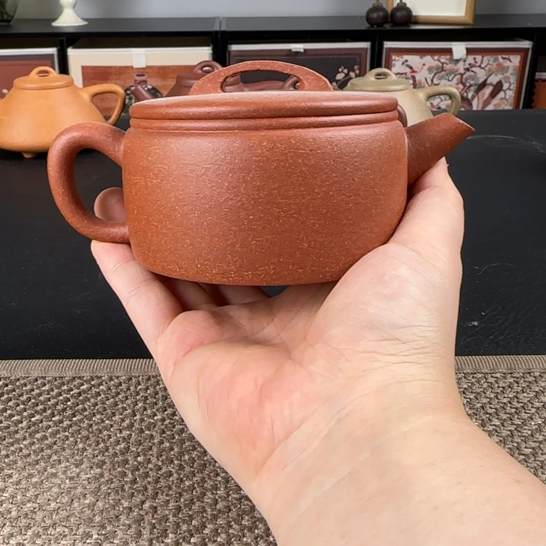 紫砂茶壶微瑕汉瓦