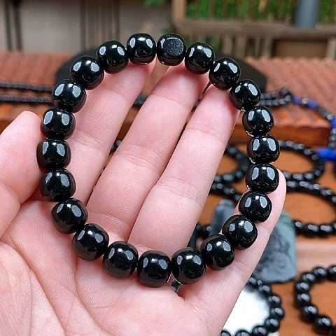 和田玉手串未镶嵌