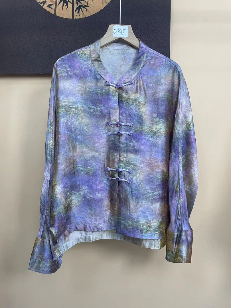 新中式香香纱透气外套6292