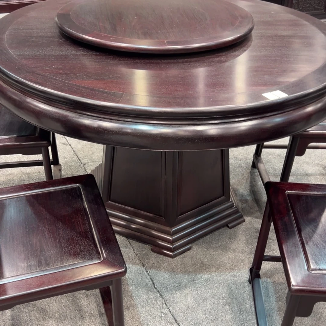 知***行木（红木类）餐桌七件套