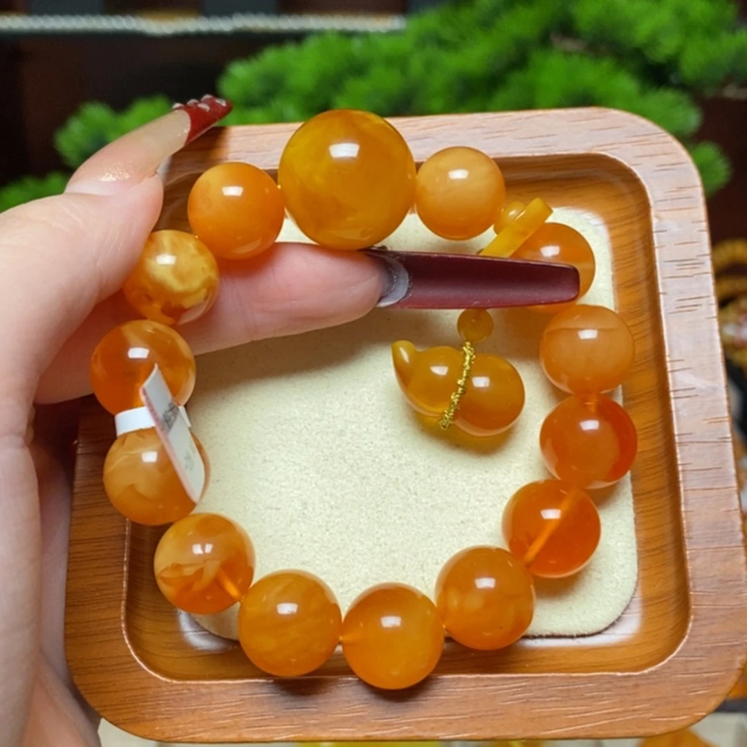 【闪购商品】手链蜜蜡未镶嵌手串
