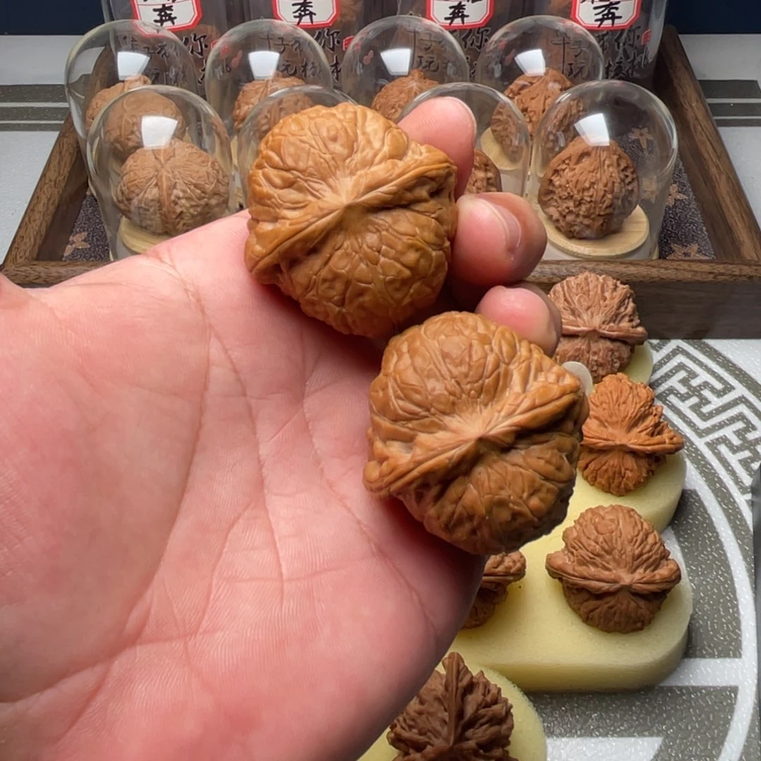 小***夂吊坠文玩核桃41全品精配南瓜墩