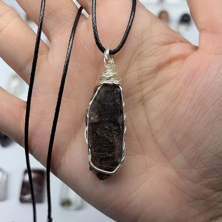 水晶未镶嵌颈饰黑武士闪灵钻项链