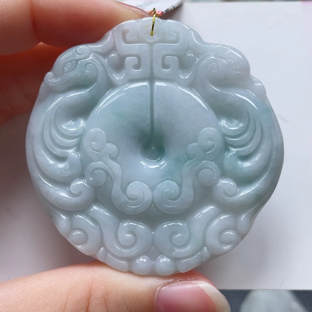 翡翠未镶嵌吊坠(不含链)翡翠