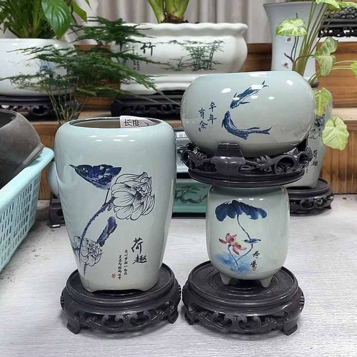 陶瓷花盆抢购福利紫砂花盆