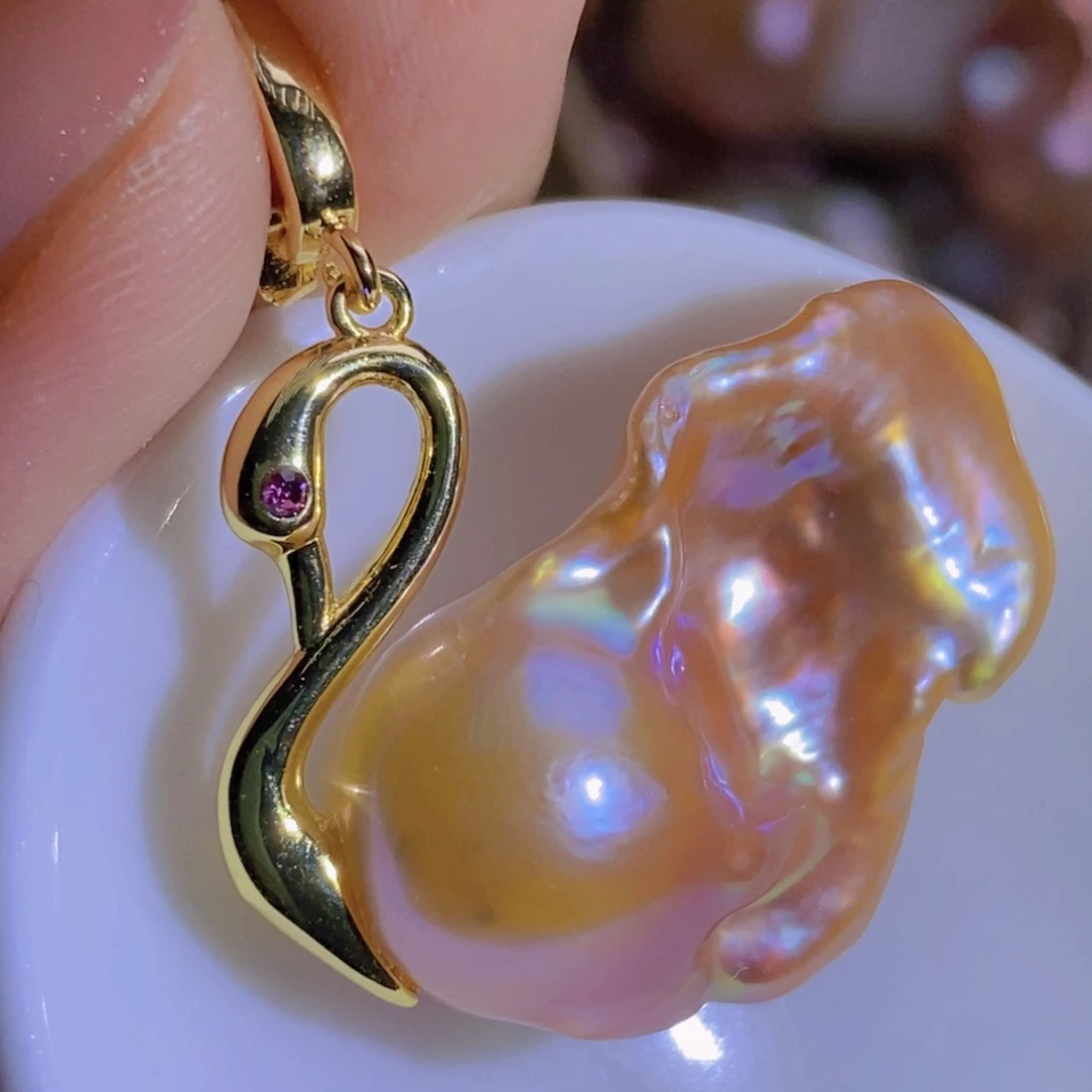 银S925镶嵌特价（不退不换）淡水珍珠