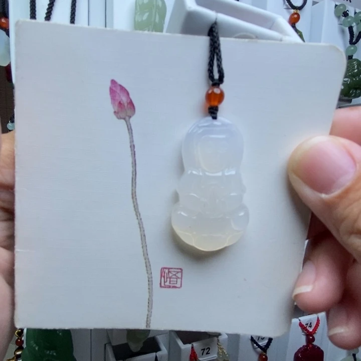 未镶嵌颈饰玛瑙/玉髓