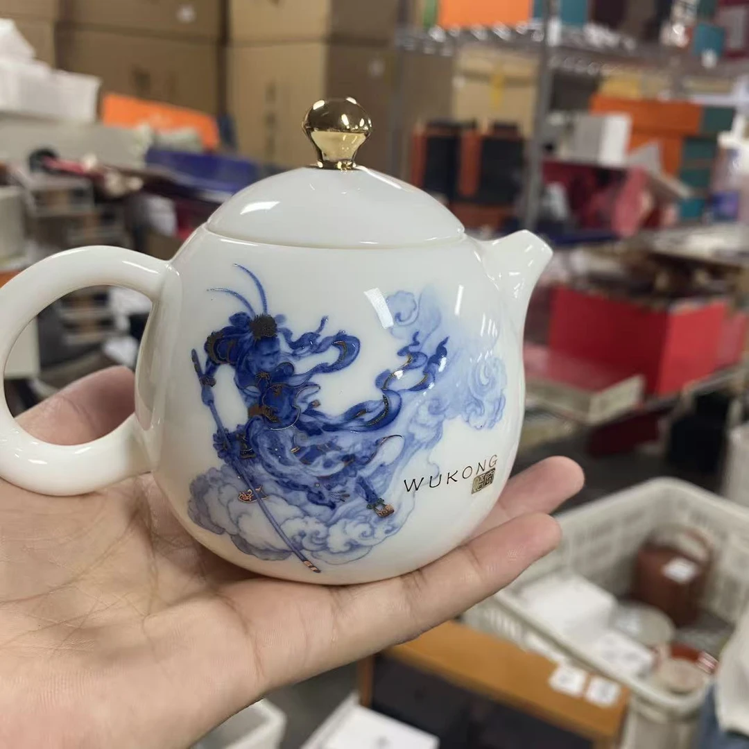 玉白瓷（自由觉醒）龙蛋壶CC7036
