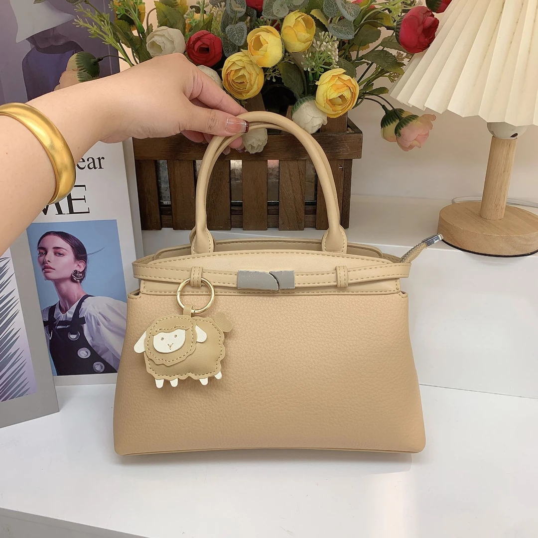 铂金凯莉包2025秋冬新款韩版轻奢高级气质时尚百搭手提包斜挎包包
