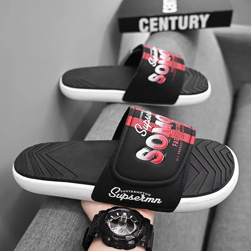 一字拖男士2025夏季外穿运动休闲防滑防臭踩屎感软底居家沙滩拖鞋