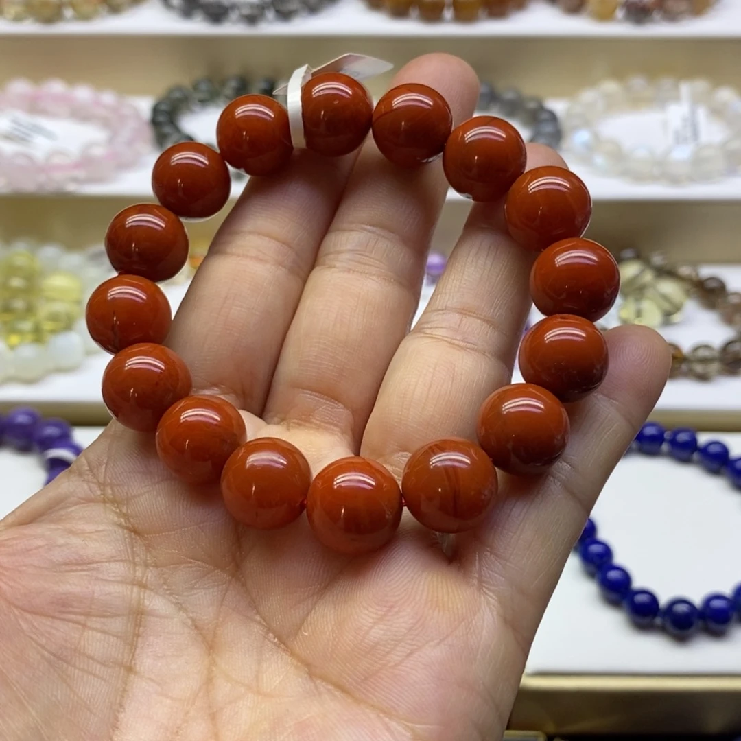 玛瑙/玉髓手链未镶嵌南红12.5m