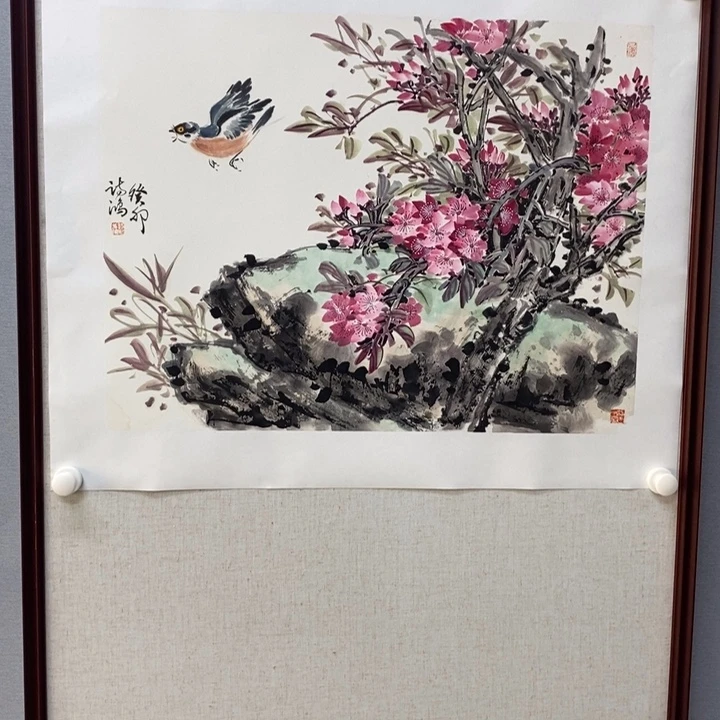 国画亲笔手绘原创