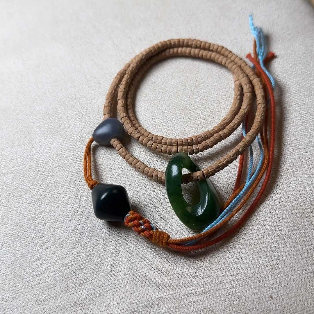 未镶嵌菩提吊坠桃*