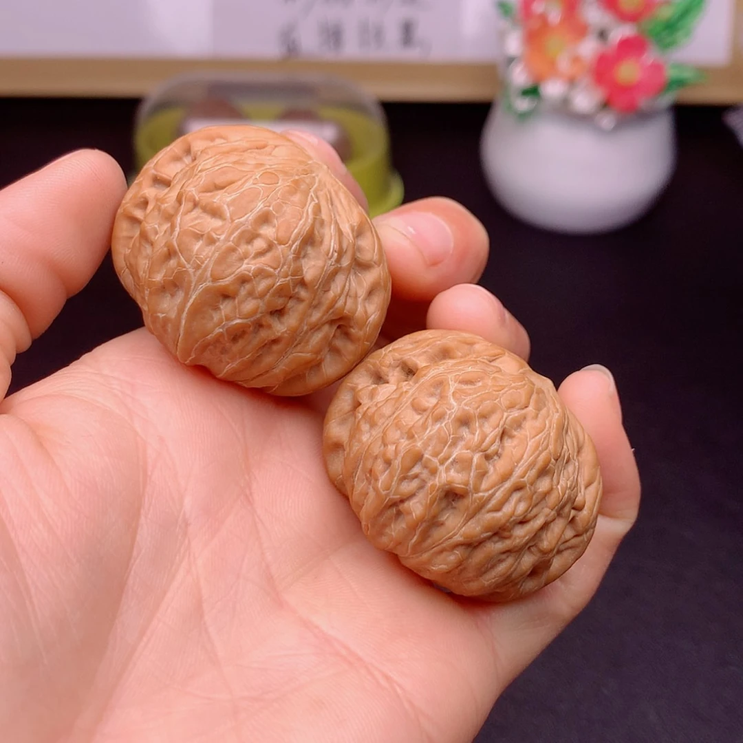 【闪购商品】文玩核桃把件铁锤40➕