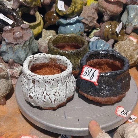 粗陶花盆制作就这样了么