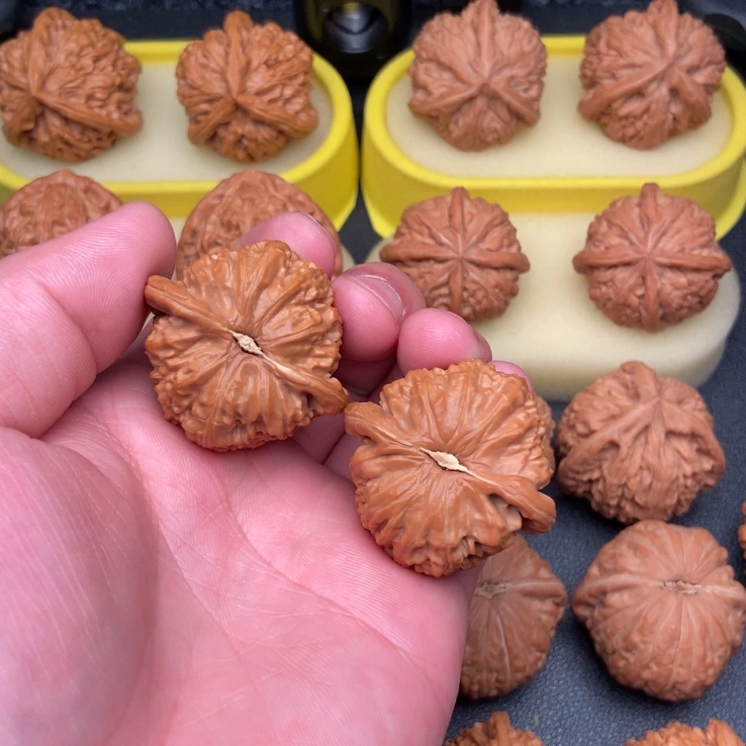 把件文玩核桃经典白狮子39