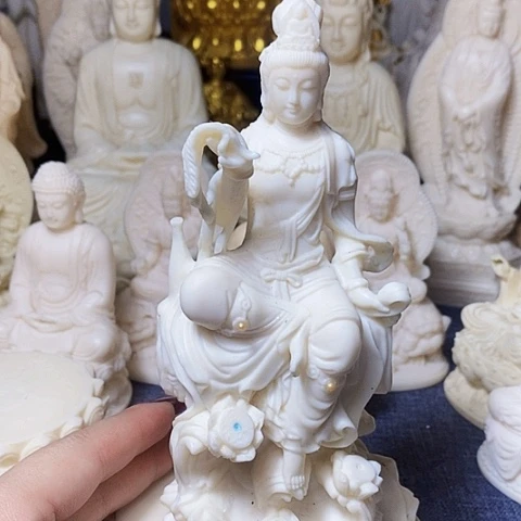 紫**悅自在观音➕大底座
