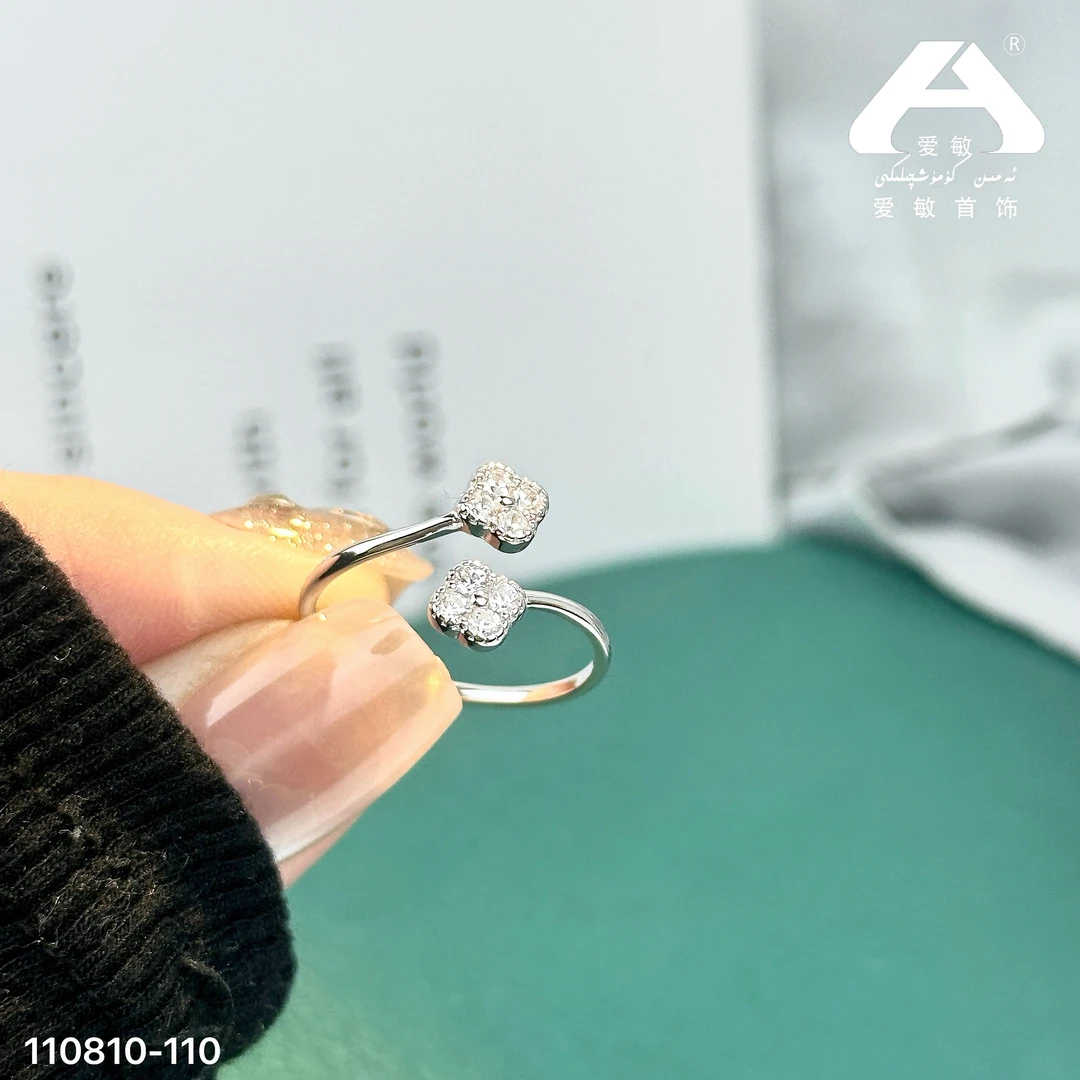 925银戒指 爱敏首饰纯银S925戒指