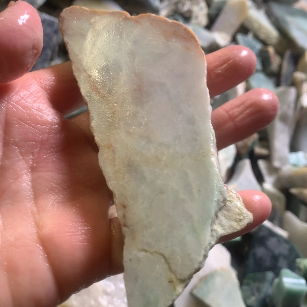 翡翠颈饰未镶嵌缅甸翡翠