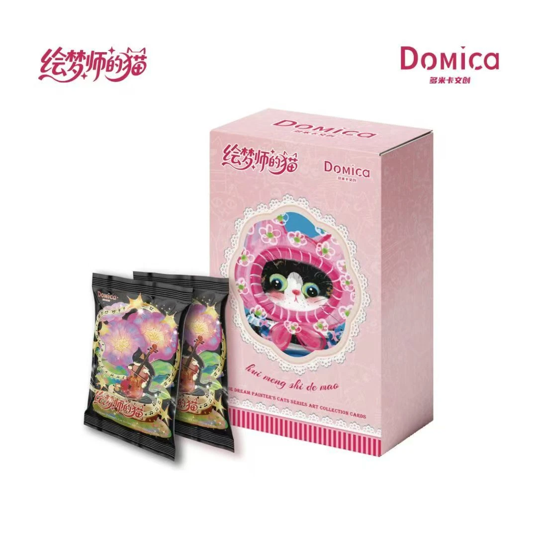 鸟【玩法】Domica《绘梦师的猫》典藏卡牌盲盒（代拆）