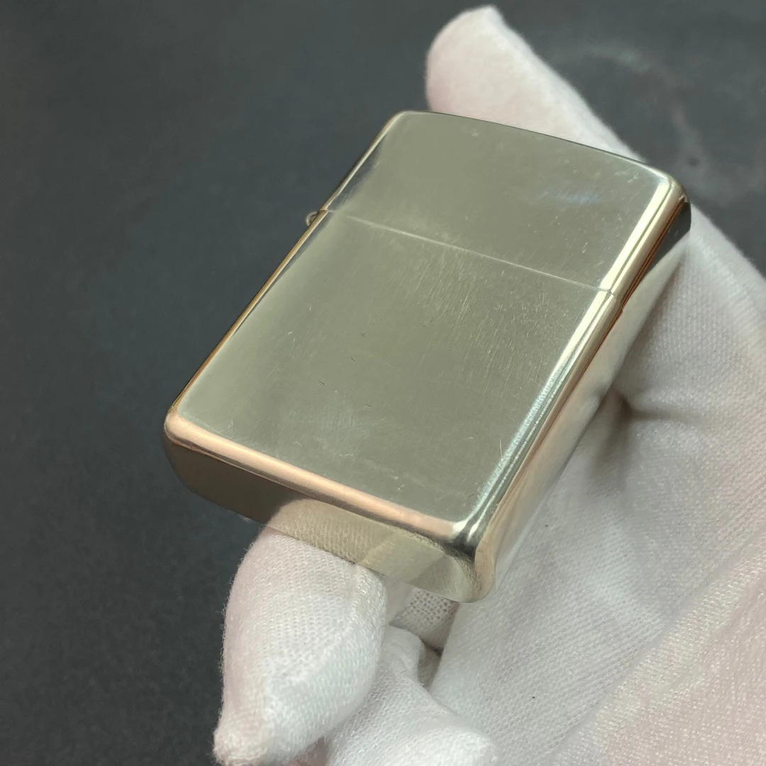 CUCI酷骑白铜无底刻光面光板煤油打火机内胆通用zp男士必备