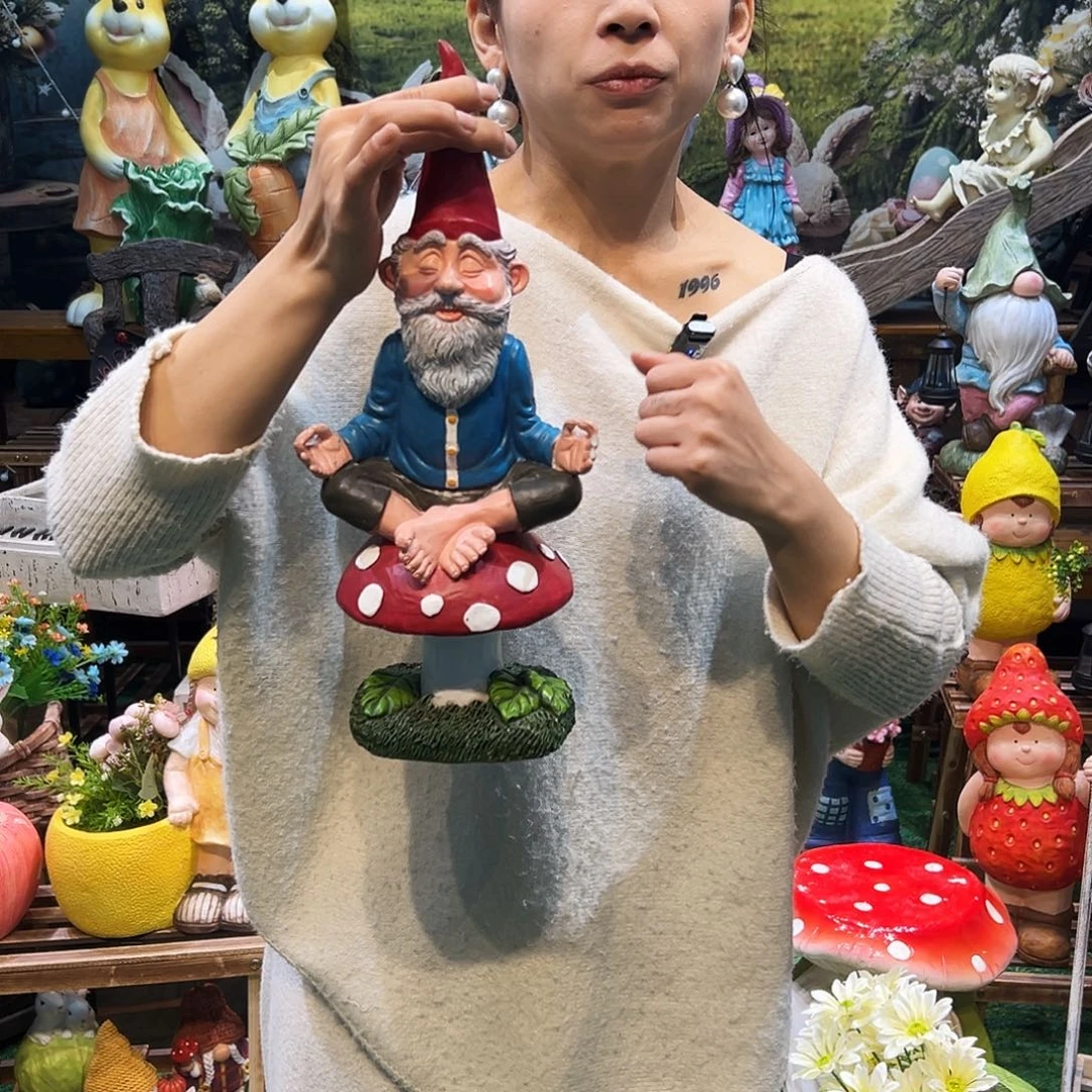 花园摆件红红火火