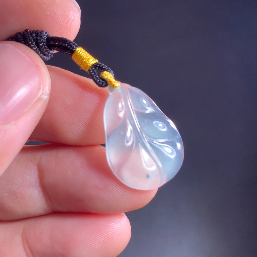 翡翠未镶嵌颈饰天然A货翡翠时尚气质女款吊坠挂坠