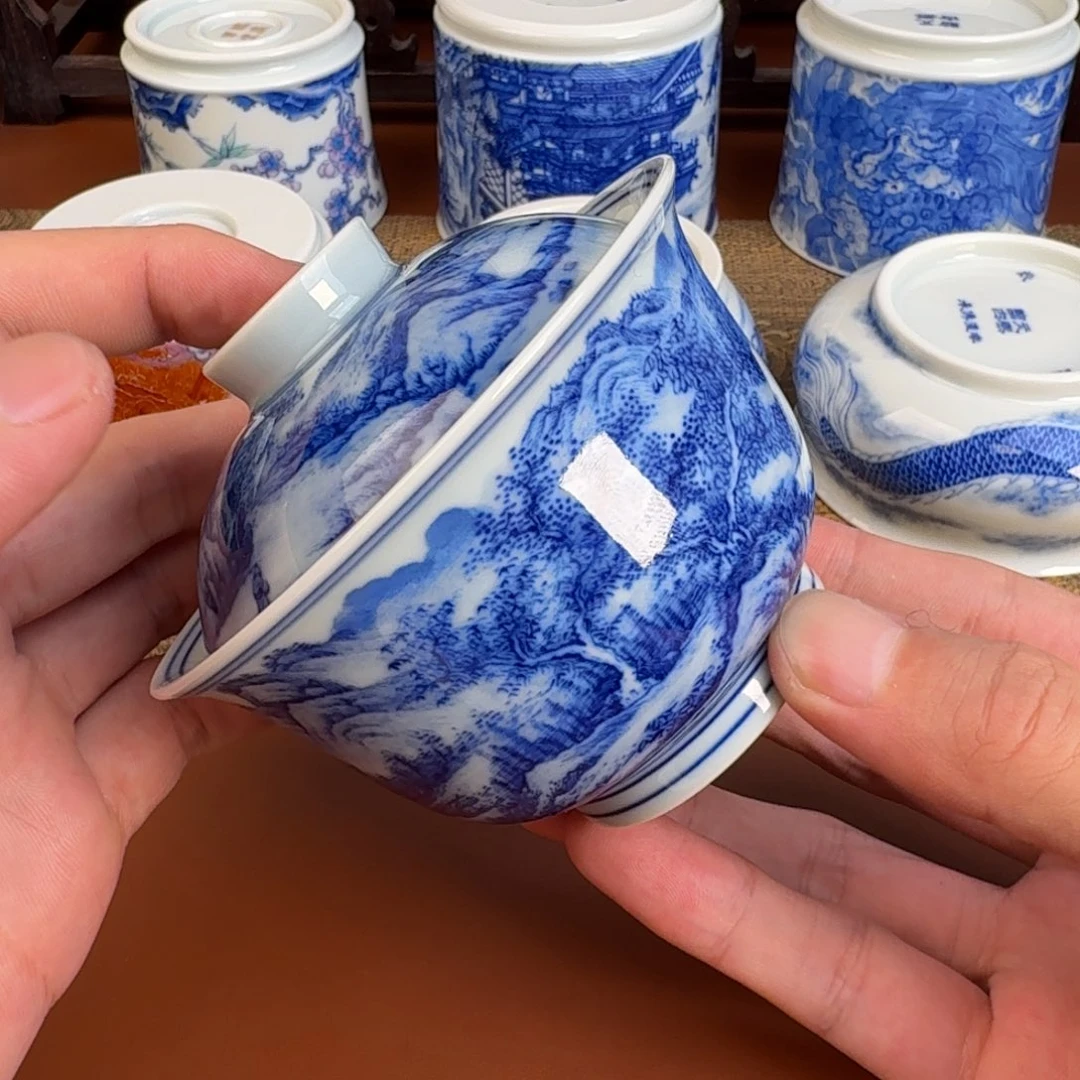 瓷片景德镇瓷器手工手绘