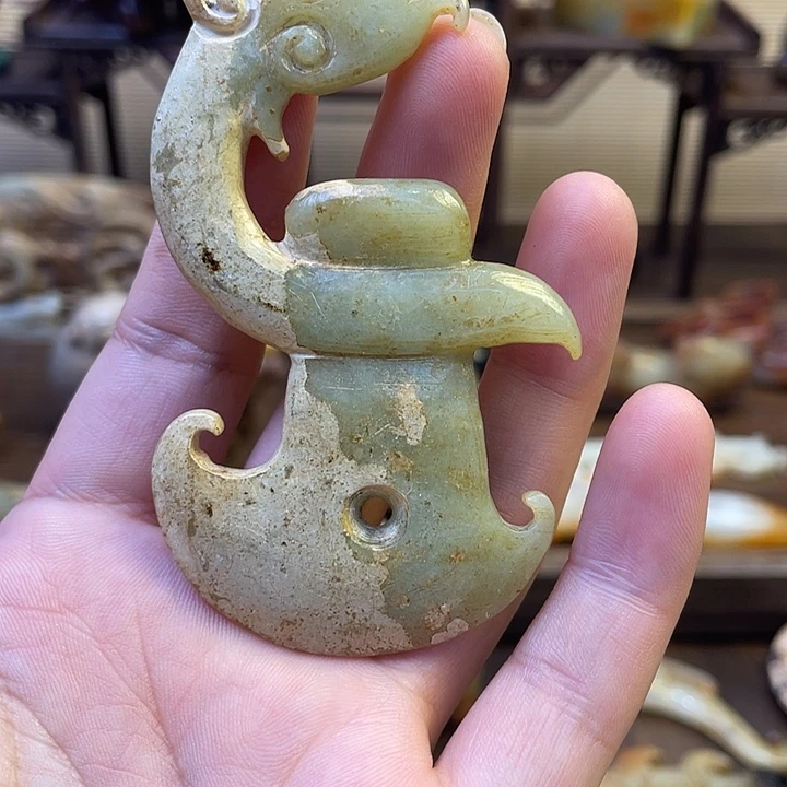和田玉（糖玉）未镶嵌挂件