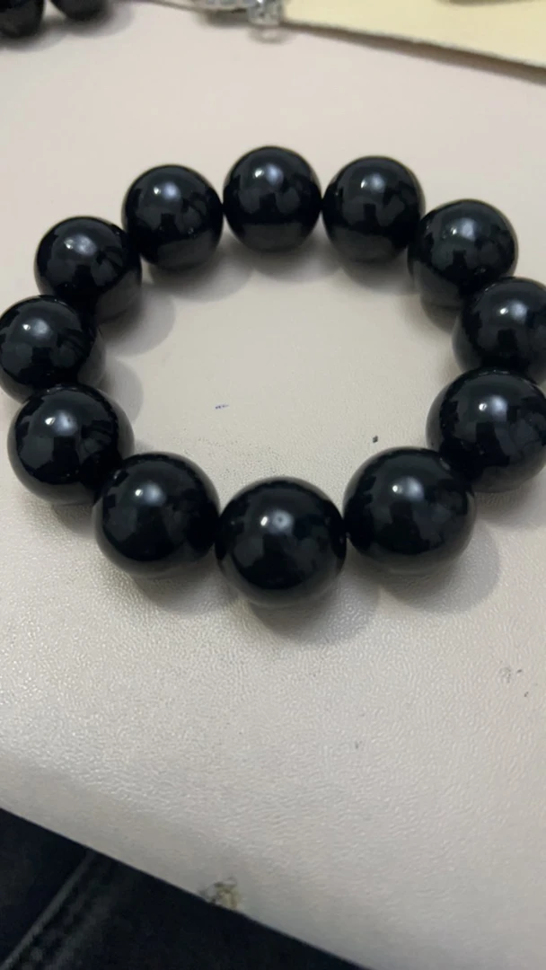 天然翡翠a货墨翠卡20