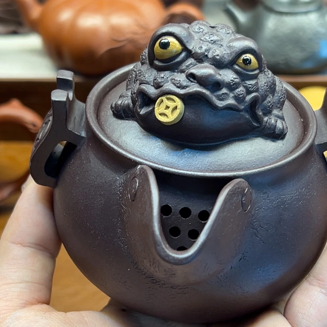 快***儿紫砂茶宠紫砂雕宠小器高品