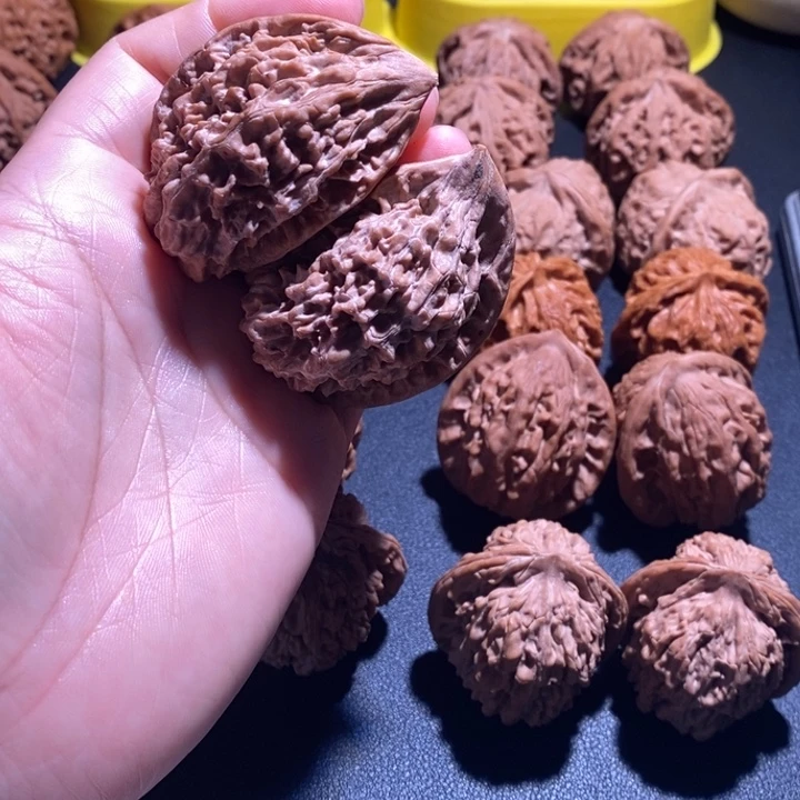 文玩核桃吊坠官帽半臂