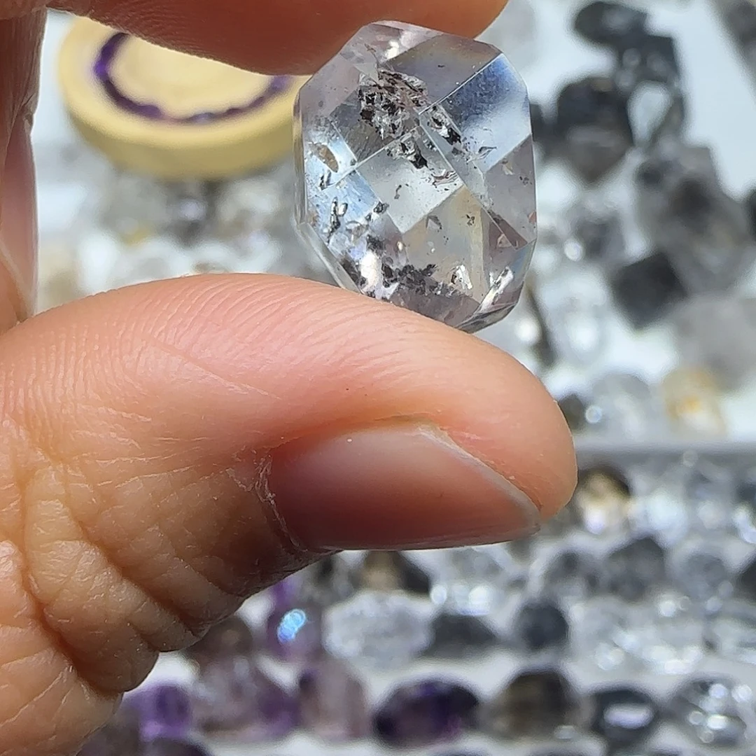 未镶嵌水晶珠宝半成品小沙