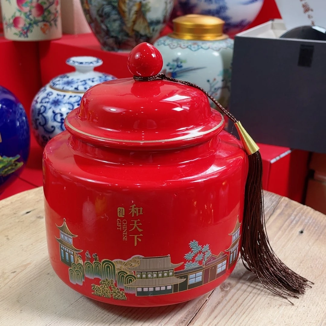 【闪购商品】罐陶瓷茶叶罐密封罐