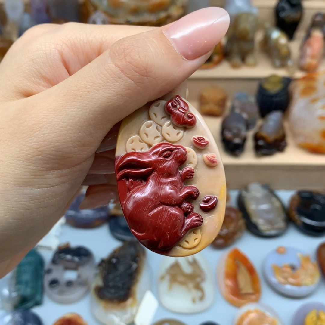 未镶嵌颈饰玛瑙/玉髓