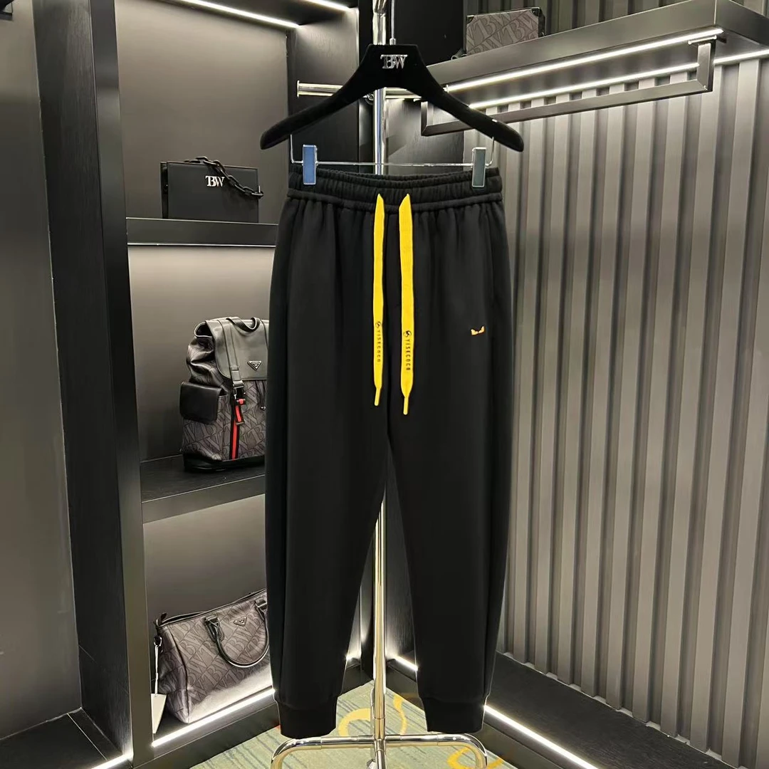 【菲菲专属】春夏新款百搭松紧抽绳休闲卫裤25041