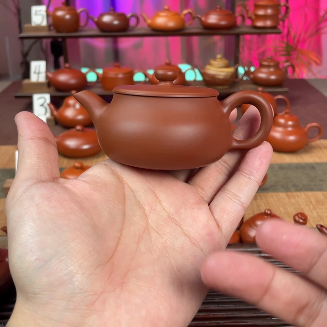 梓***凯茶壶紫砂精工超薄明炉