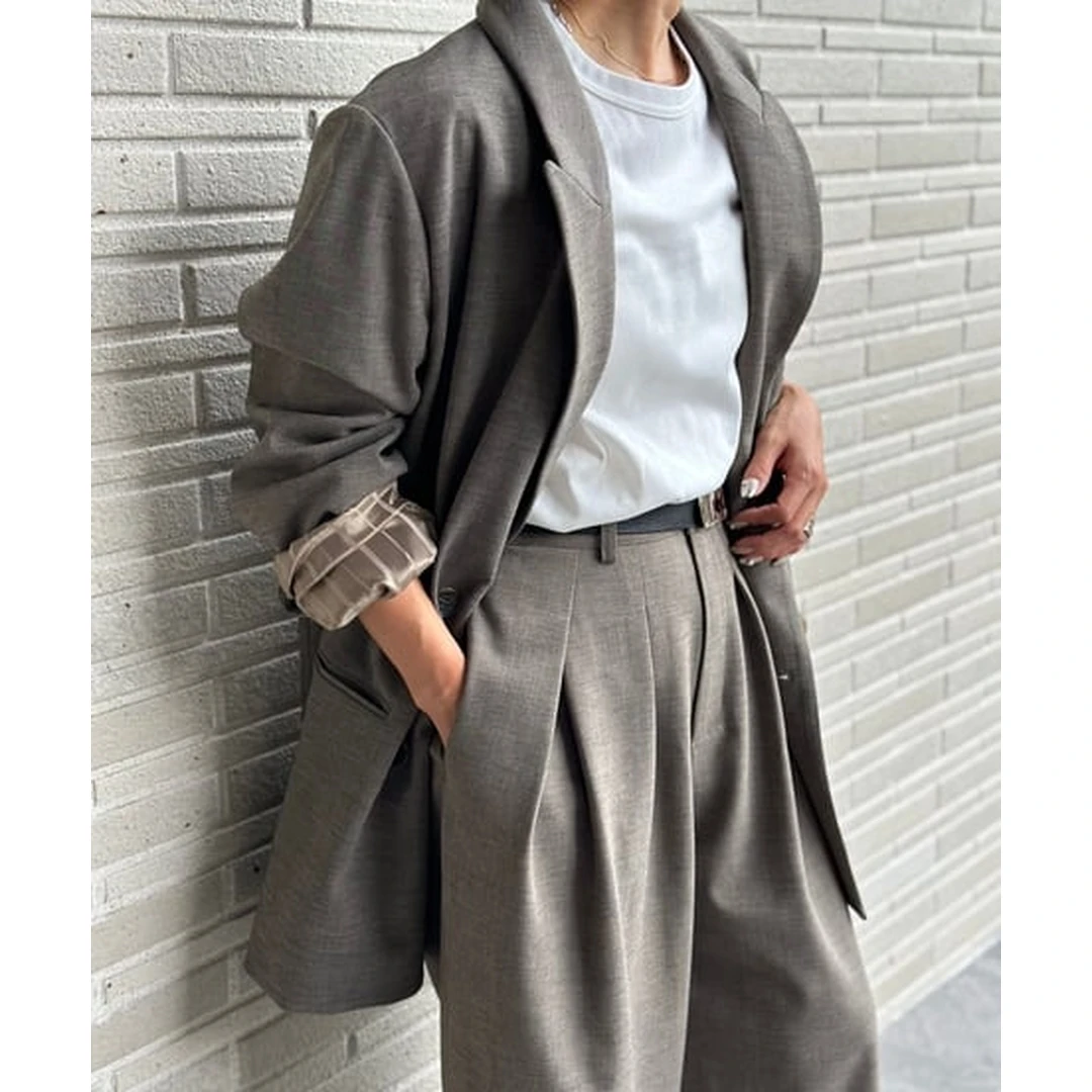 【Montendre】 秋冬新款 S 设计感老钱风休闲时尚气质西装女外套