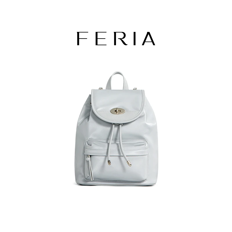 FERIA【通勤尼龙双肩包】FE505B162韩国小众品牌时尚包包XS
