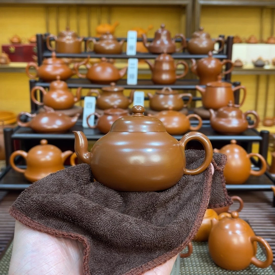紫砂茶壶M****王潮州手拉壶