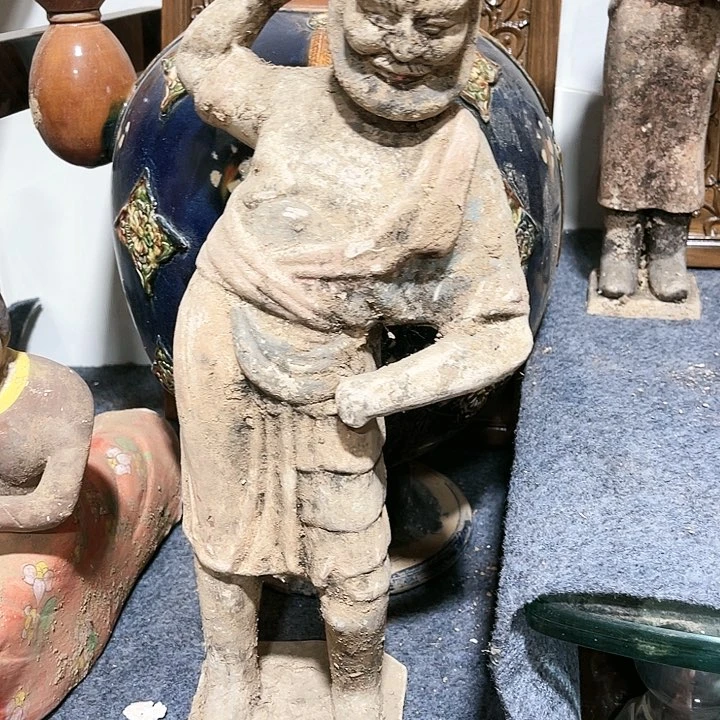 瓦当摆件摆件茶桌茶台陶瓷4****6