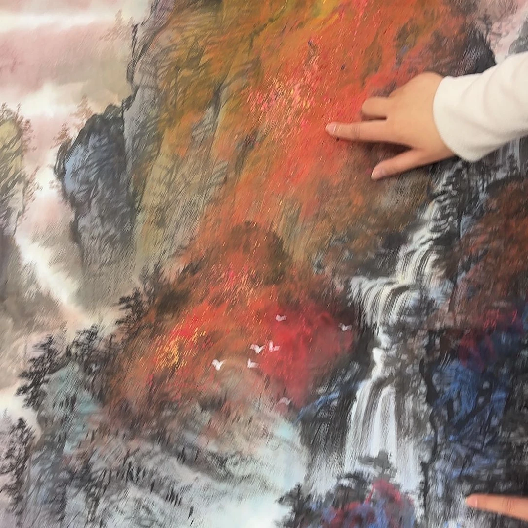 国画国画作品纯手绘