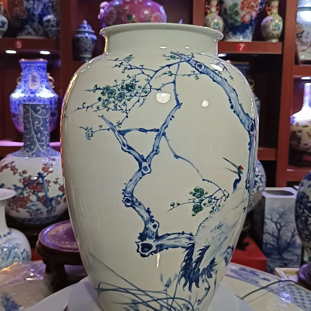 用***9景德镇手绘陶瓷花瓶