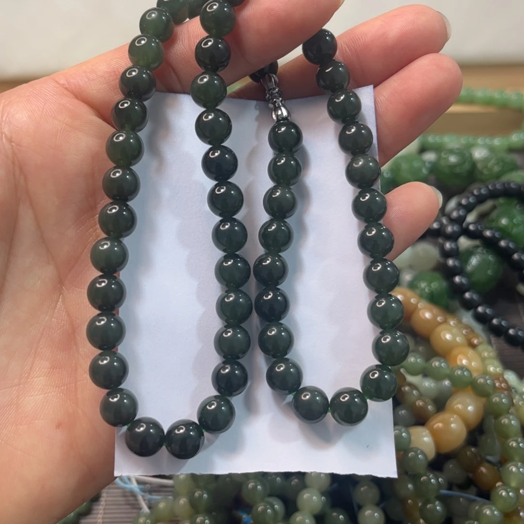 和田玉手链未镶嵌