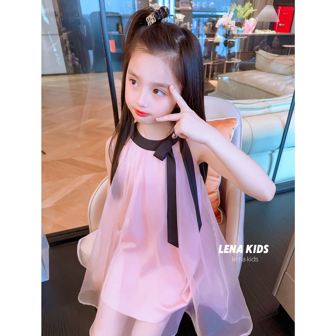 Lenakids【现货】洋气时髦气质度假裙女宝24061802