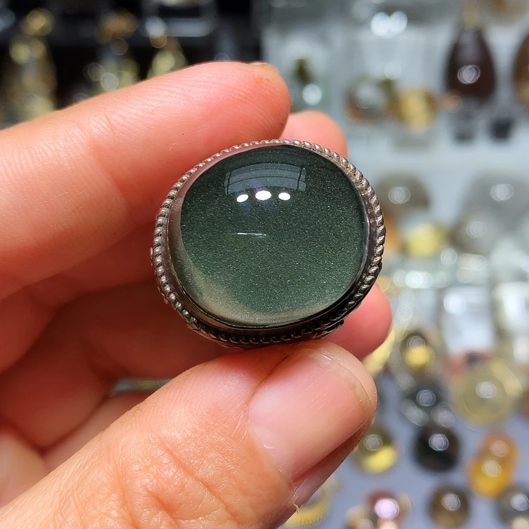 水晶珠宝半成品未镶嵌定制款戒指