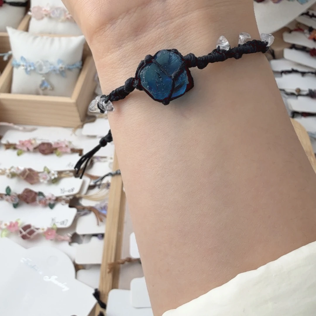 布艺非金属黑蓝色简约